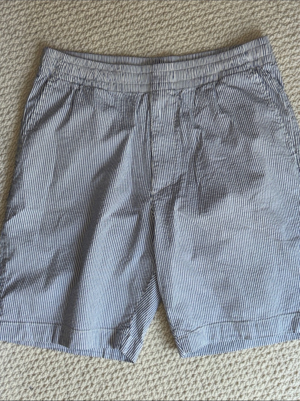 Uniqlo men’s seersucker shorts